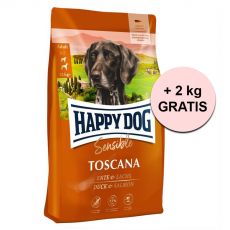 Happy Dog Supreme Toscana 12,5 kg + 2 kg GRATIS