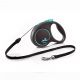Smycz Flexi Black Design S do 12kg, 5m linki – niebieski