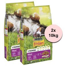 FRISKIES VitaFit Maxi z wołowiną 2 x 10 kg