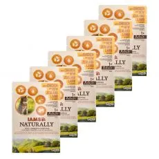 IAMS Naturally Chicken & Lamb 6 x 85 g