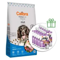 Calibra Dog Premium Line Adult 12 kg + 10 x przekąski GRATIS