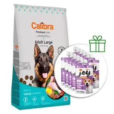 Calibra Dog Premium Line Adult Large 12 kg + 10 x przekąski GRATIS