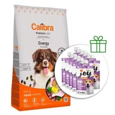 Calibra Dog Premium Line Energy 12 kg + 10 x przekąski GRATIS