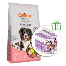 Calibra Dog Premium Line Junior Large 12 kg + 10 x przekąski GRATIS