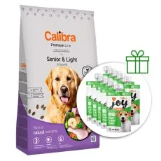 Calibra Dog Premium Line Senior & Light 12 kg + 10 x przekąski GRATIS