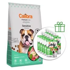 Calibra Dog Premium Line Sensitive 12 kg + 10 x przekąski GRATIS