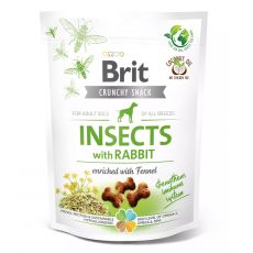 Brit Care Dog Crunchy Cracker Insects with Rabbit & Fennel 200 g