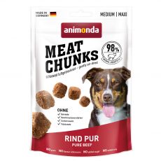 Animonda Meat Chunks Medium & Maxi Dog - wołowina 80g