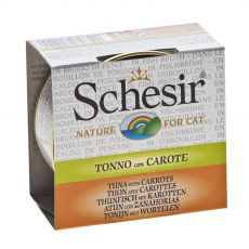 Schesir cat tuńczyk z marchewką w sosie 70 g