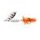 Abu Garcia Rotačka Reflex White Spinners 18g Orange