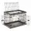 Klatka dla psa Ferplast SUPERIOR 75 nero 77 x 51 x 55 cm