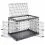Klatka dla psa Ferplast SUPERIOR 120 nero 118 x 77 x 82,5 cm