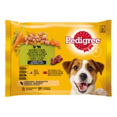 Pedigree Mieszana selekcja z warzywami w sosie 4 x 100 g