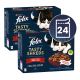 Saszetki FELIX Tasty Shreds mix smaczna selekcja w sosie 24 x 80 g