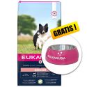 EUKANUBA Senior Small & Medium Breed Lamb 12 kg + PREZENT