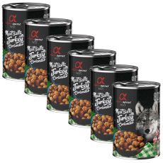 Alpha Spirit Meatballs - indyk z kolendrą 6 x 400 g