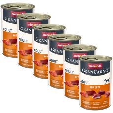 Animonda GranCarno Original Adult - wieprzowina i kaczka 6 x 400g