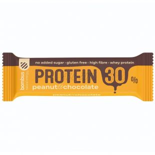 Bombus Baton Protein 30% orzech ziemny- czekolada 50g