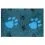 Paws Drybed koc - niebieska 75x100 cm
