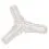 Złączka w kształcie Y na dyszę 4/6 mm - plastik 2 szt.