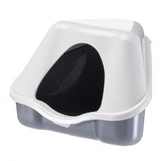 Ferplast Narożna toaleta z przykrywką NORA 1C - 18 x 13 x 11 cm