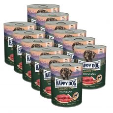 Happy Dog Pferd Pure Montana - 12 x 800 g / koń