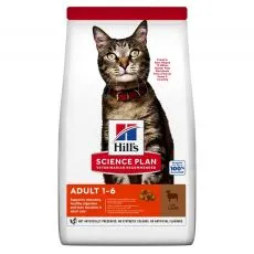 Hill's Science Plan Feline Adult Lamb & Rice 10 kg