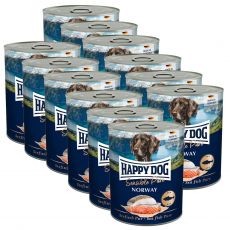 Happy Dog Lachs Pur Norway - 12 x 800 g / łosoś