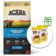 ACANA Adult Dog Recipe 17 kg + 2x HuhuBamboo przysmaki GRATIS