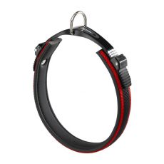 Obroża dla psa Ergocomfort - czerwona, 25 - 33 cm