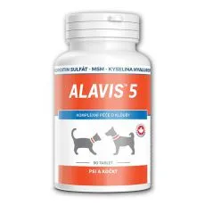 ALAVIS 5 preparat wspierający stawy, dla ps&oacute;w i kot&oacute;w - 90 tab.