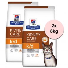 Hill\'s Prescription Diet Feline k/d Kidney Care Chicken 2 x 8 kg