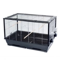 Klatka dla ptaków FIONA mini 78 x 48 x 51 cm CZARNA