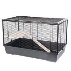 Klatka dla gryzoni Harry + Wood Eco 100 x 54 x 61 cm CZARNA