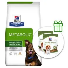 Hill's Prescription Diet Canine Metabolic 12 kg + 2x przekąski GRATIS