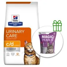 Hill's Prescription Diet Feline Urinary Care c/d Multicare Chicken 8 kg + żwirek GRATIS