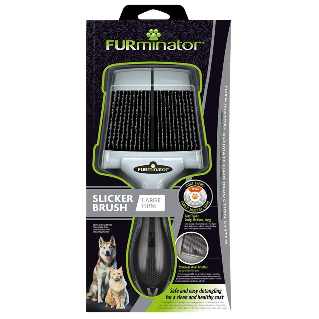 FURminator szczotka Large Firm