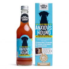 Woof & Brew Anxious Hound Tonik przeciw lękom, niepokojom i nerwowości 330 ml