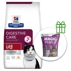 Hill's Prescription Diet Feline i/d Digestive Care Chicken 8 kg + żwirek GRATIS 