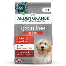 ARDEN GRANGE GF Puppy/Junior Chicken & Superfoods 12 kg