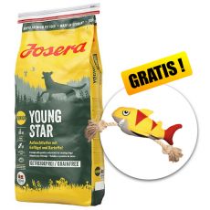 JOSERA Youngstar 15 kg + zabawka GRATIS