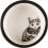 Trixie Ceramiczna miseczka dla kota, czarno-biała, 300 ml