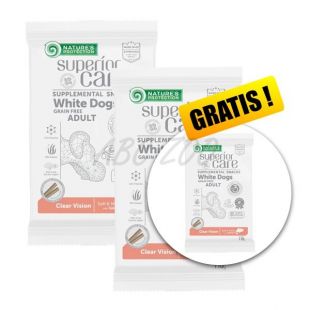 Natures Protection Superior Care White Dog Clear Vision 110 g 2+1 ZA DARMO