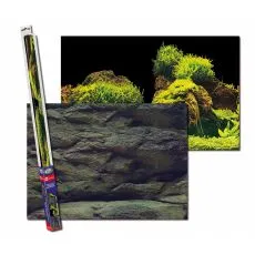 Tło do akwarium ROCK/PLANTS S - 60 x 30 cm