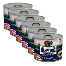 Happy Dog Sensible Pure France 6 x 200 g / kaczka