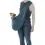Trixie Junior Soft Front Carrier - torba materiałowa niebieska 22 x 20 x 60 cm