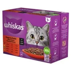 Whiskas saszetki Klasyczny wyb&oacute;r sok&oacute;w 12 x 85 g