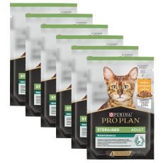 PURINA PRO PLAN CAT STERILISED MAINTENANCE saszetka Kurczak 6 x 85 g