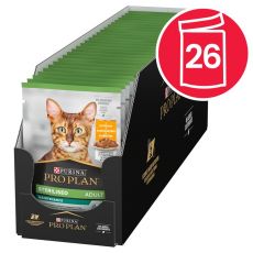 PURINA PRO PLAN CAT STERILISED MAINTENANCE saszetka Kurczak 26 x 85 g