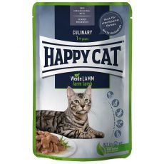 Saszetka Happy Cat MEAT IN SAUCE Culinary Weide-Lamm / Jagnięcina 85 g